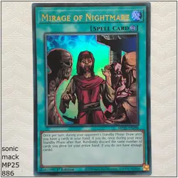 Mirage of Nightmare - MP25-EN298 - Ultra Rare 1st Edition Yugioh - Image 1