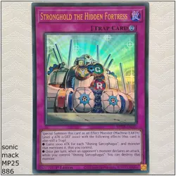 Stronghold the Hidden Fortress - MP25-EN201 - Ultra Rare 1st Edition Yugioh - Image 1