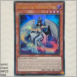 Maiden of the Millennium Moon - MP25-EN209 - Ultra Rare 1st Edition Yugioh - Image 1