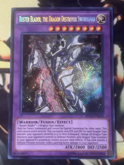 Yugioh: Buster Blader, The Dragon Destroyer Swordsman - MP16-EN210 Secret Unl NM - Image 1