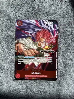 Shanks (CS 25-26 Event Pack) P-083 One Piece Promotion Cards Foil - Image 1