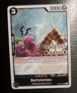 Bartolomeo (Judge Pack Vol. 3) OP04-089 One Piece Promotion Cards Foil - Image 1