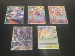 One Piece TCG Lot Japanese SEC And SR Mixed Lot - Image 2