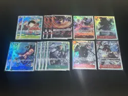 One Piece TCG Lot Japanese SEC And SR Mixed Lot - Image 3