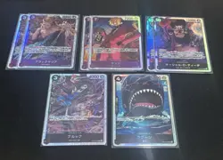 One Piece TCG Lot Japanese SEC And SR Mixed Lot - Image 5