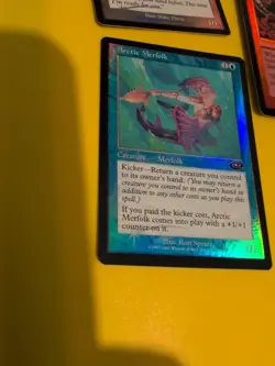 Insolence, Honourable Scout & Arctic Merfolk MTG 3 Card. Planeshift.VINTAGE FOIL - Image 4