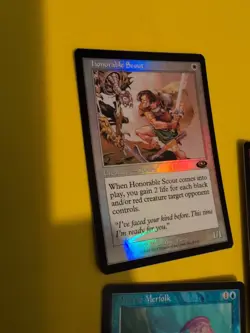 Insolence, Honourable Scout & Arctic Merfolk MTG 3 Card. Planeshift.VINTAGE FOIL - Image 5