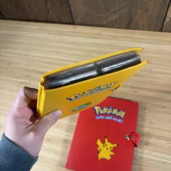 Vintage Pokemon Gotta Catch 'Em All! Bulbasaur Pikachu Pokemon Card Binder - Image 3