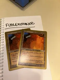 🔮 MTG: City of Traitors World Championship Decks Gold Border LP- Near mint - Image 1