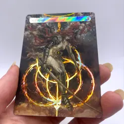 Magic MTG Altered hand painted Elden Sol Ring - Image 4