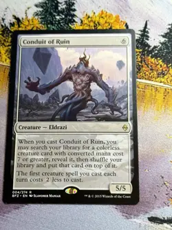 Conduit of Ruin, Battle for Zendikar, NM Near Mint, Magic the Gathering MTG - Image 1