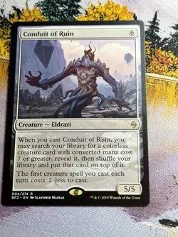 Conduit of Ruin, Battle for Zendikar, NM Near Mint, Magic the Gathering MTG - Image 5