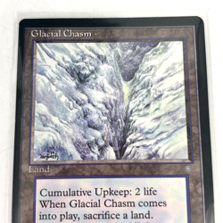 MTG Glacial Chasm Ice Age (ICE) Magic the Gathering NM Unplayed - Image 2