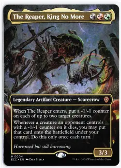 MTG The Reaper, King No More (Borderless) M ECC 4 NM Normal - Image 1
