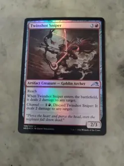 Twinshot Sniper Kamigawa: Neon Dynasty Foil - Image 1