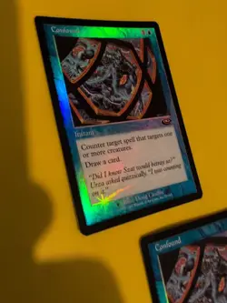 Confound x2 Instant MTG 2 Card. Planeshift.OLD VINTAGE FOIL - Image 4