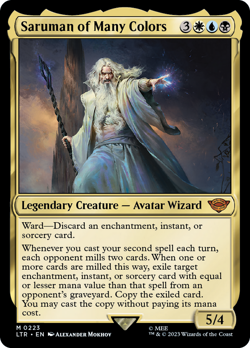 MTG - Saruman of Many Colors [The Lord of the Rings: Tales of Middle-Earth] - Image 1
