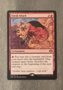 MTG ** Sneak Attack ** Dominaria Remastered - Image 1