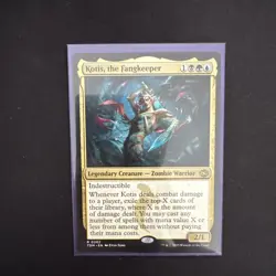 Kotis, the Fangkeeper 0202 TDM MTG Tarkir Dragonstorm Commander Zombie Warrior - Image 1