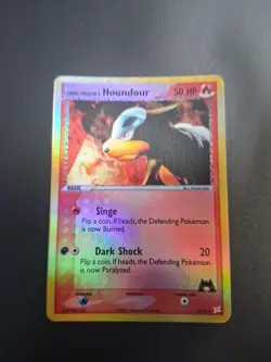 Pokemon Team Magma's Houndour Reverse Holo 35/95 NM Last Ship - Image 1