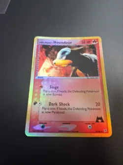 Pokemon Team Magma's Houndour Reverse Holo 35/95 NM Last Ship - Image 3