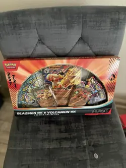 Pokemon TCG Blaziken ex Volcanion ex Premium Collection BRAND NEW SEALED AMAZON - Image 1