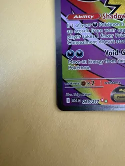 Pokemon Mega Gengar EX Full Art Holo Ghost 269/217 Card English - Image 3