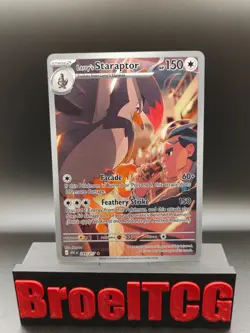 Larry’s Staraptor 249/217 Ascended Heroes (IR) English Pokemon Pack Fresh - Image 1