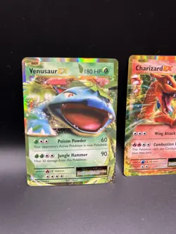 Pokemon Mega Lot – Charizard EX, Blastoise EX, Venusaur EX – XY Evolutions 2016 - Image 4