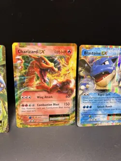Pokemon Mega Lot – Charizard EX, Blastoise EX, Venusaur EX – XY Evolutions 2016 - Image 5