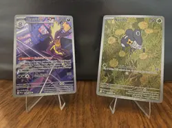 Pokemon TCG Toxtricity 103/094, Nymble 096/094 Holo Full Art Phantasmal Flames - Image 1