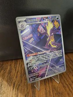 Pokemon TCG Toxtricity 103/094, Nymble 096/094 Holo Full Art Phantasmal Flames - Image 3