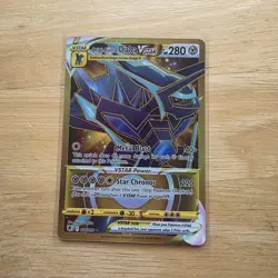 Origin Forme Dialga VSTAR 210/189 Astral Radiance Gold Secret Rare Pokemon Card - Image 1