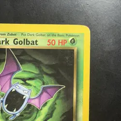 Vintage Pokemon Team Rocket Dark Golbat 24/82 Non-holo Rare WotC 2000 - Image 3