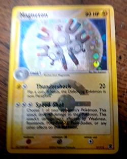 Pokemon Magneton 27/112 FireRed & LeafGreen Reverse Holo NMint Fast Ship - Image 2