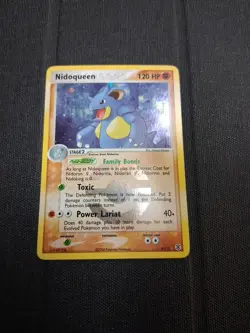 Pokemon Nidoqueen Holo Card Fire Red & Leaf Green 9/112 NM Fast Ship - Image 1