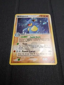 Pokemon Nidoqueen Holo Card Fire Red & Leaf Green 9/112 NM Fast Ship - Image 2