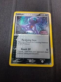 Pokemon Sableye 31/110 Rare Reverse Holo (EX Holon Phantoms) NM Fast Ship - Image 2
