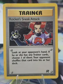 Pokemon TCG: Rocket's Sneak Attack - 72/82 - WOTC: Team Rocket - HP - Image 3