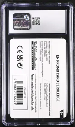 Pokemon Horizons Grand Adventure Collection Insert Card CGC 10 Gem Mint 2024 - Image 2