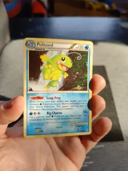 Politoed 7/95 HGSS Unleashed Holo Rare Pokemon TCG - Image 3