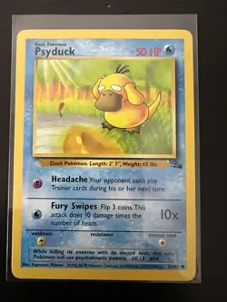 Psyduck 53/62 - Fossil - Vintage 1999-2000 - Pokemon TCG - Image 1