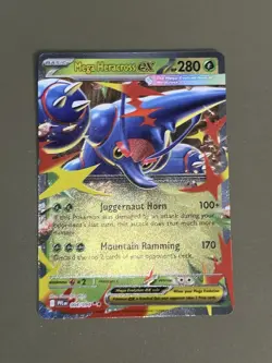Pokemon TCG - Mega Heracross ex - 004/094 - ME02: Phantasmal Flames NM - Image 1