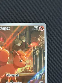 Pokemon TCG Vulpix Illustration Rare Mega Evolutions #138/132 - Image 4