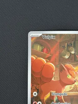 Pokemon TCG Vulpix Illustration Rare Mega Evolutions #138/132 - Image 5