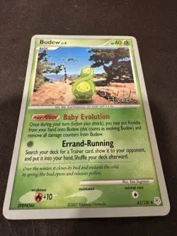 Budew Pokemon World Championships Decks #43 2007 - Image 2