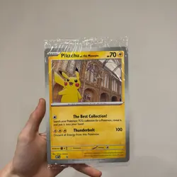 Pokemon TCG | Pikachu At The Museum | Jumbo Promo | National History Museum | NM - Image 1