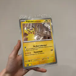 Pokemon TCG | Pikachu At The Museum | Jumbo Promo | National History Museum | NM - Image 2