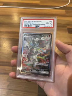 RESHIRAM EX 166/86 SIR PSA 10 - Pokemon White Flare - Image 1