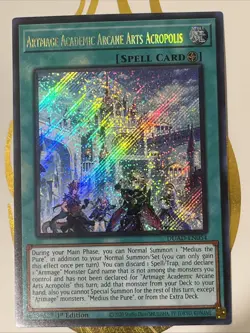 Yu-Gi-Oh Artmage Academic Arcane Arts Acropolis DUAD-EN054 Duelist's Advance - Image 1